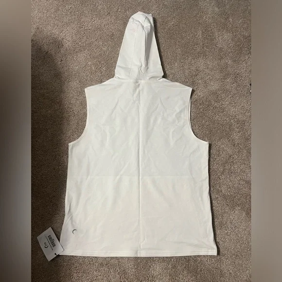 ZYIA Women’s NWT Fighter Sleeveless Hoodie White XL - Picture 4 of 10
